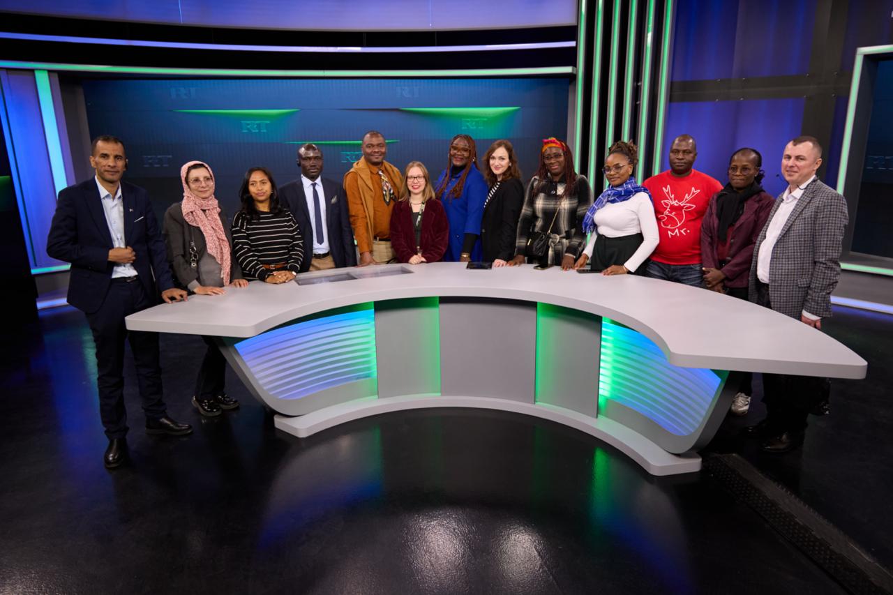 AUB Media Awards 2025 Laureates (African Union of Broadcasting) from Africa Visit RT Academy — Workshops and Tours with Top Speakers from RT en français and RT Africa